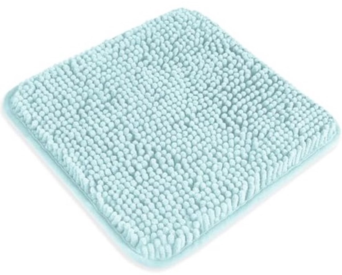 Kleine wasbare en absorberende badmat - antislip chenille-badmat voor badkamer en douche
