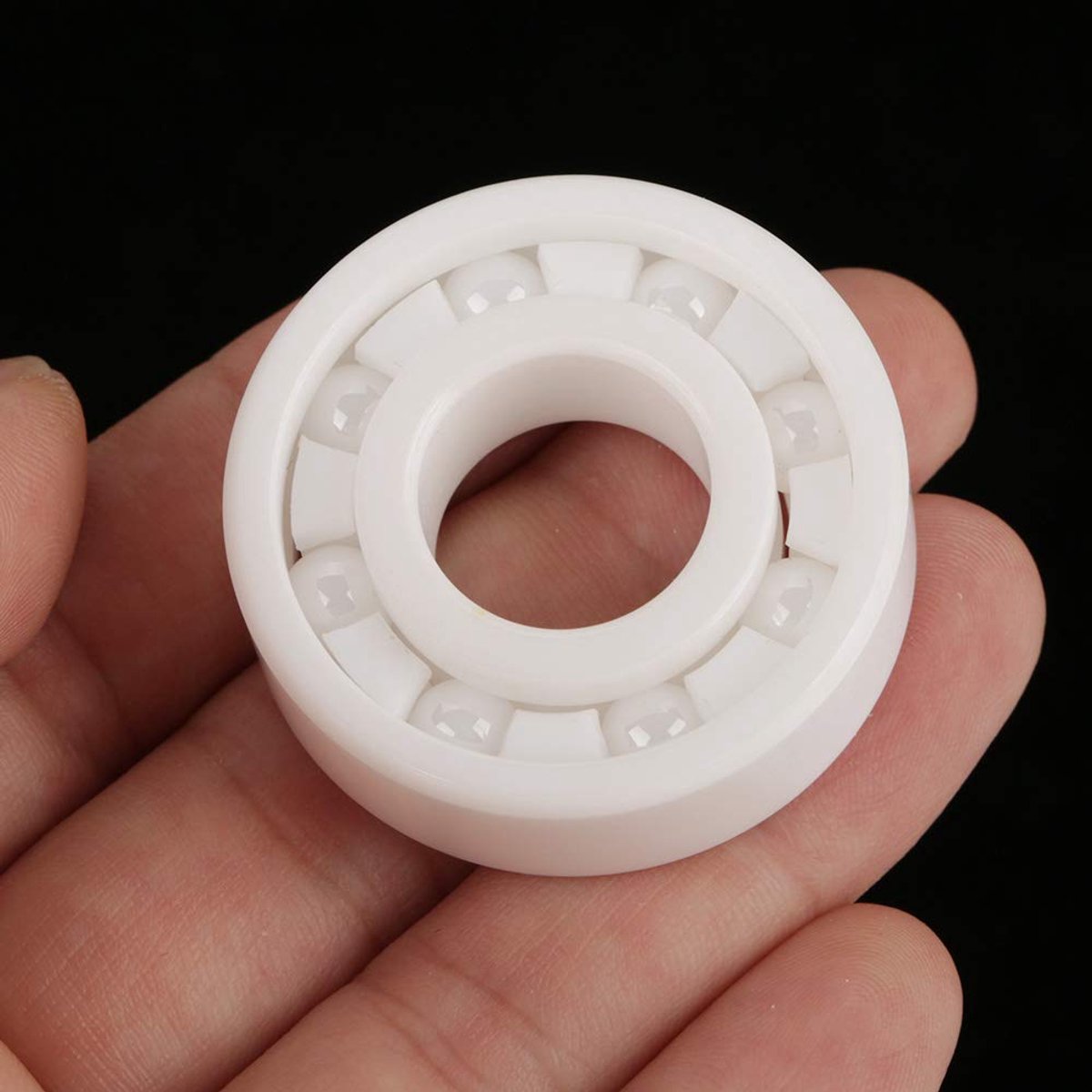 6202 Roulement à Billes Plein Céramique ZrO2 Haute Précision 15 x35x11mm Roulements en Céramique pour Applications Industrielles et Mécaniques