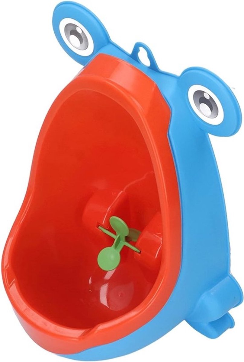 Kinderurinoir - Urinoir voor zindelijkheidstraining - Zelfstandig plassen - Schattige dierenvorm - 32x27x14 cm - Blauw