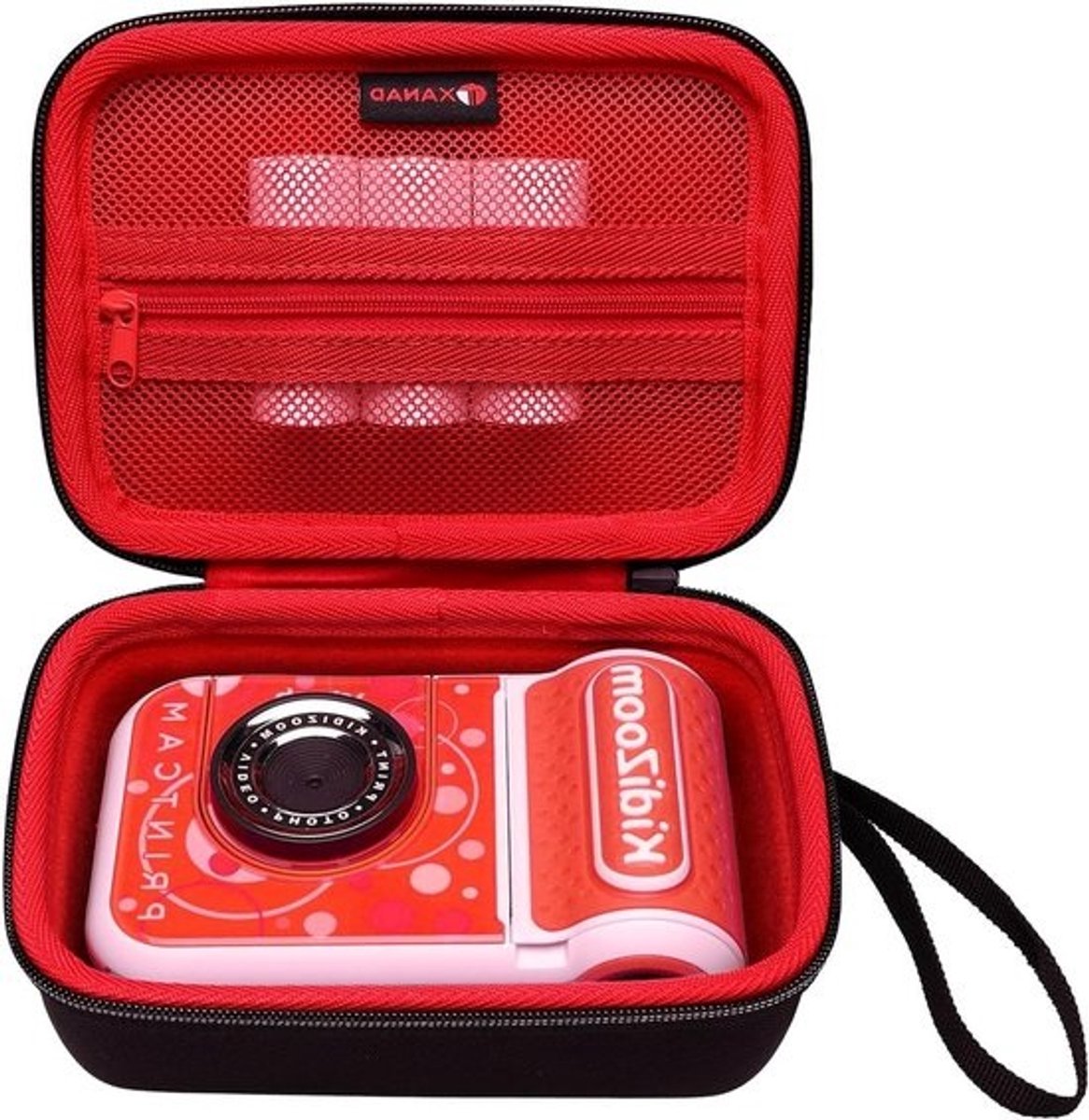 Camerahoes voor VTech Kidizoom-kindercamera - Rood - Voor digitale videocamera's