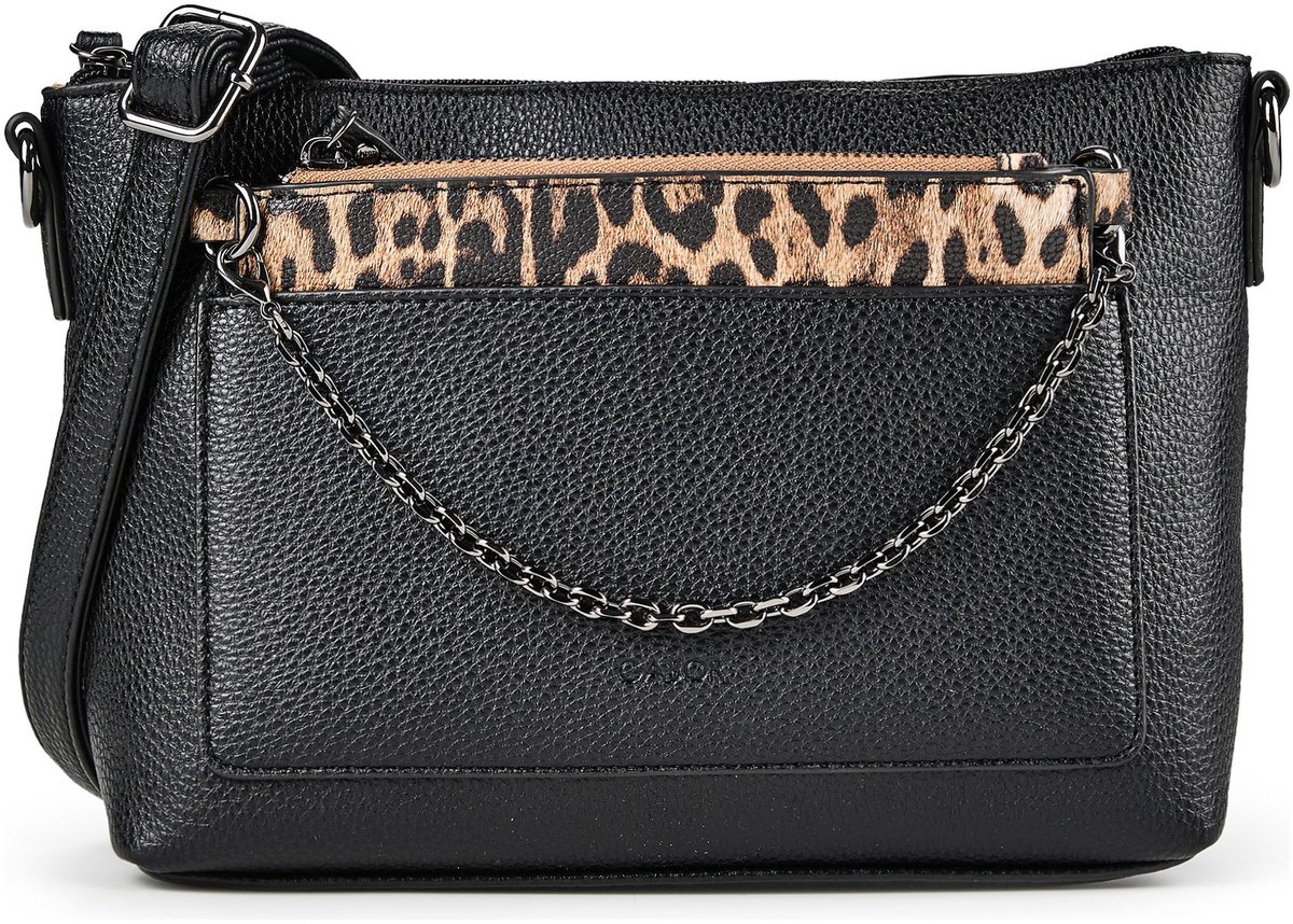 Gabor schoudertas Kareen Cross Bag Black zwart