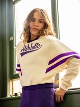 LOOXS 10sixteen Meisjes sweater - Maat 146/152 in de kleur Ecru van 80% Cotton 20% Polyester - 2632-5315-030
