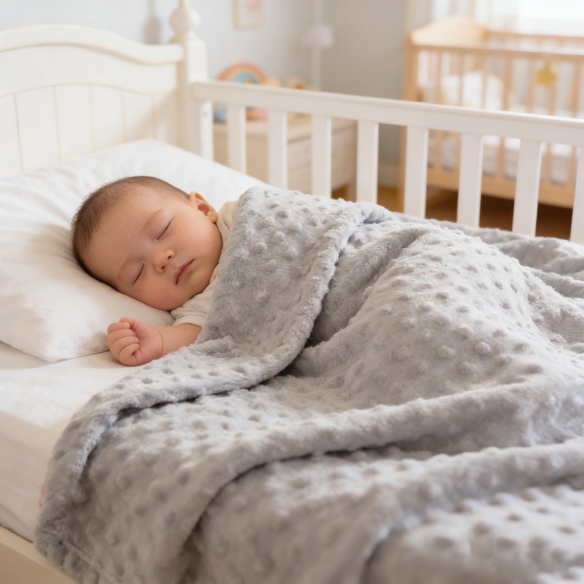 Babydeken, dubbelzijdige babydeken, inbakerdeken-Stijl 11-75*100cm