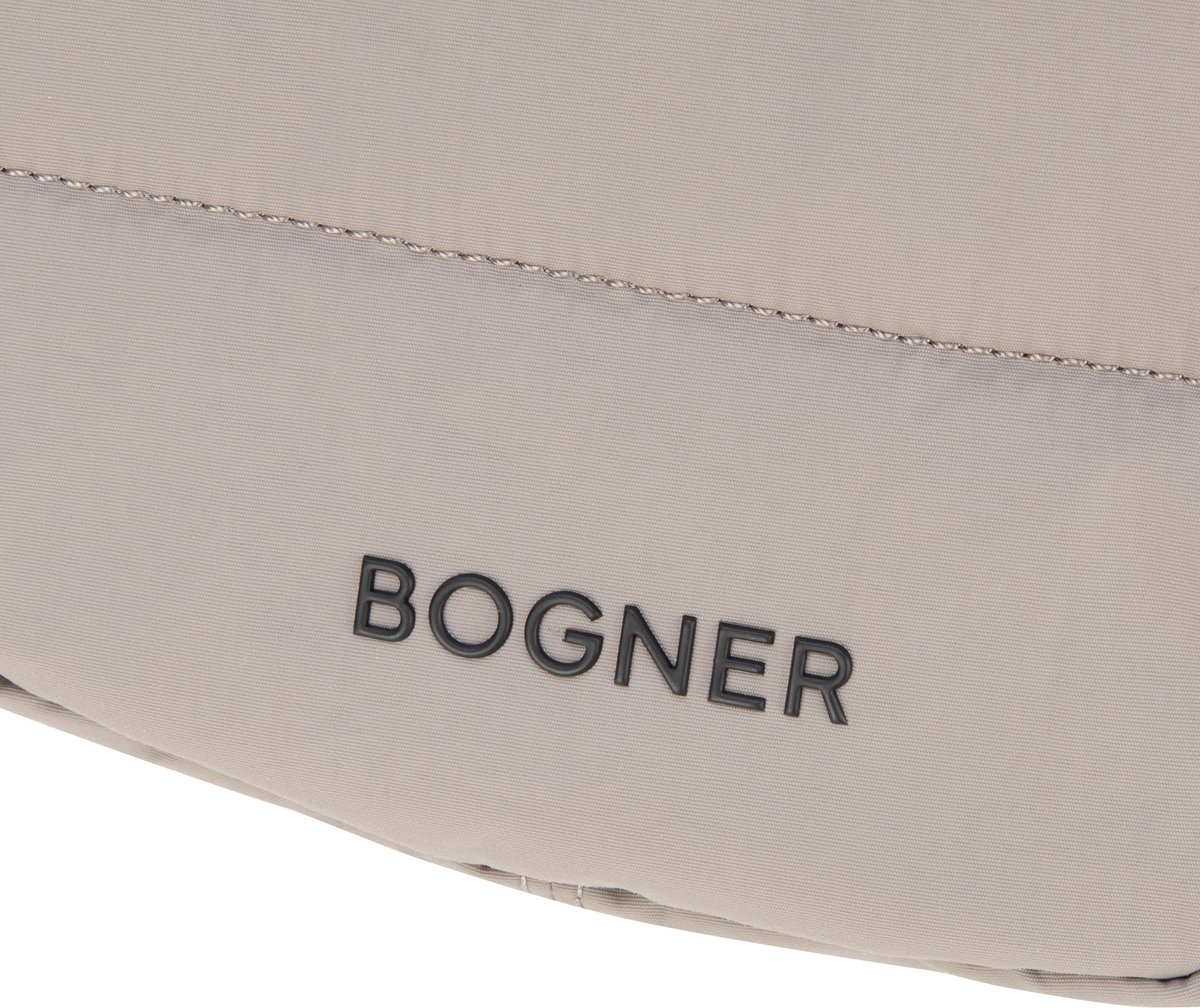 Bogner schoudertas Bromont Bo Shoulderbag Moon Rock Lichtgrijs