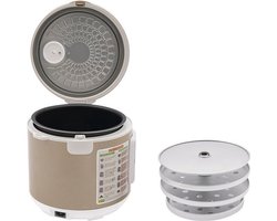 Knoflookvergister 5L Zwart - Volautomatische Intelligente Bediening - 5 Liter Inhoud - Kunststof - Voor Knoflook Fermenteren