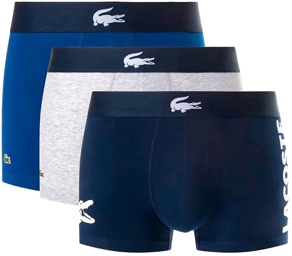 Lacoste 5h1291-00 Trunk Boxers 3 Eenheden Veelkleurig S Man