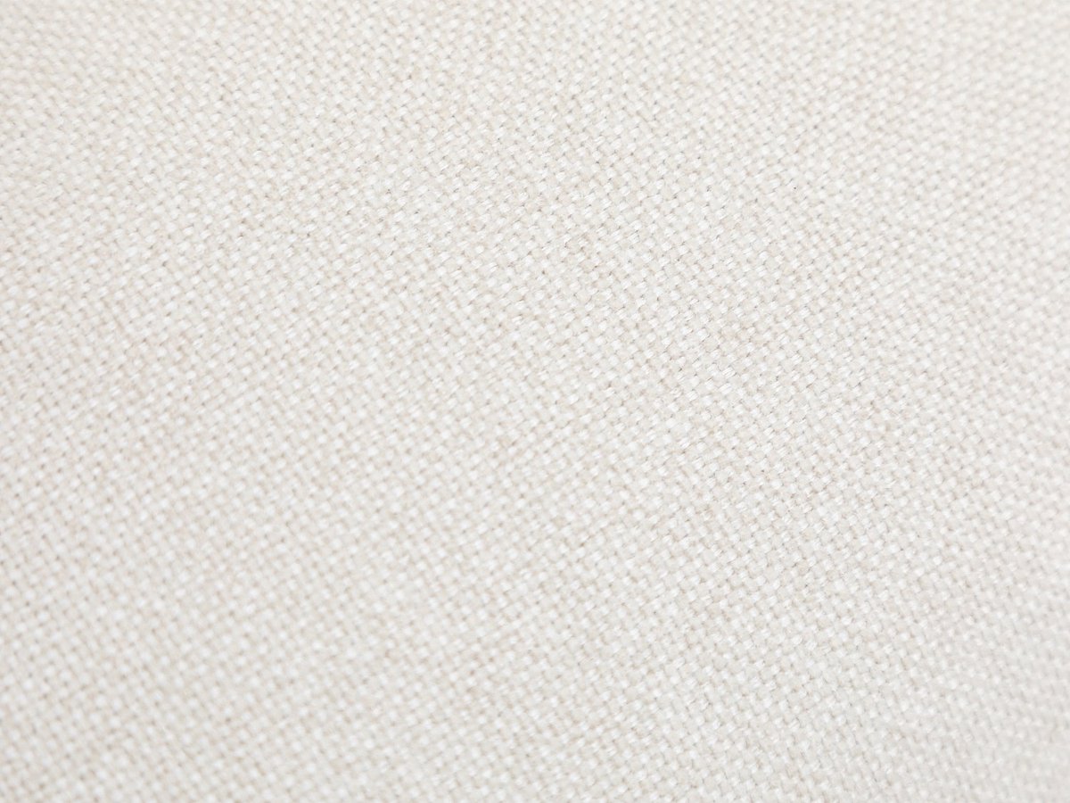 Vente-unique Fauteuil in gebroken witte stof CAZOCHA