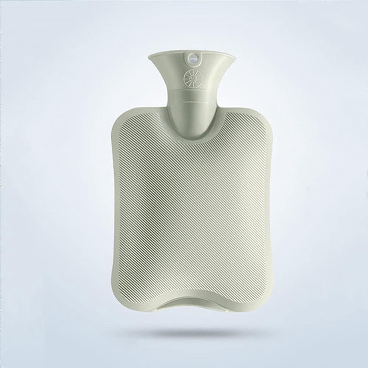 Warmwaterkruik van PVC - Ideaal voor pijnverlichting en ontspanning - 31 x 20 cm - Maca Cyan