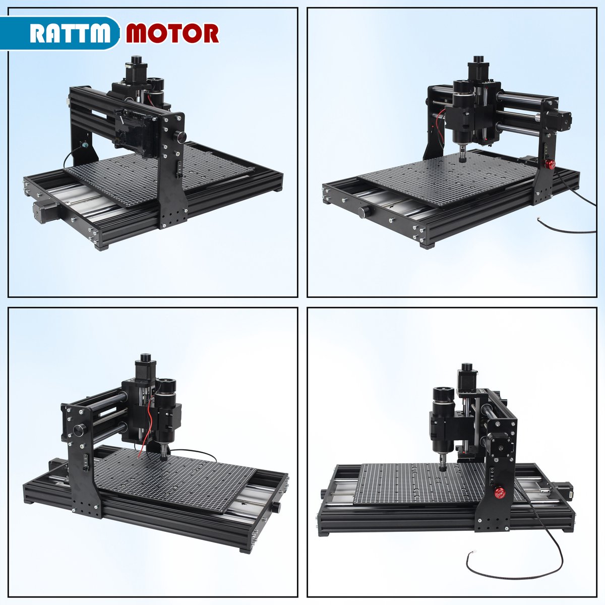 Graveermachine Met Handcontroller - 40W Laser - 220V Vermogen - CNC Router - Metaal En Hout Bewerken