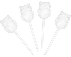 stuks Automatische bewateringsapparaten voor kamerplanten binnenshuis, levende planten, bewateringspinnen, glazen bewateringsbollen, plastic bloempot, automatische bewateringsapparaten voor planten, reis-PVC, The Lazy Flowers