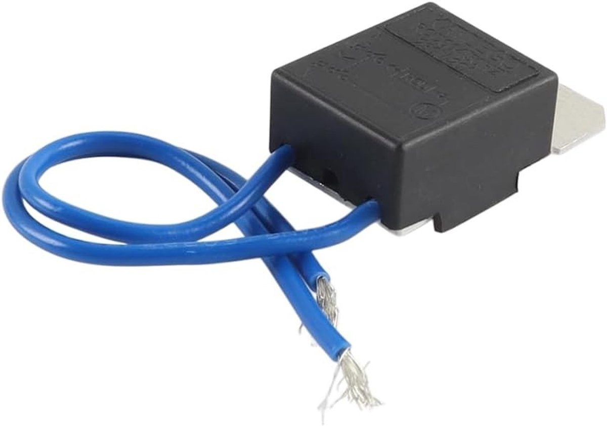 Stroombegrenzermodule voor elektrisch gereedschap, 230 V tot 20 A, stofdicht ontwerp met 2 aansluitkabels en bescherming tegen overbelasting
