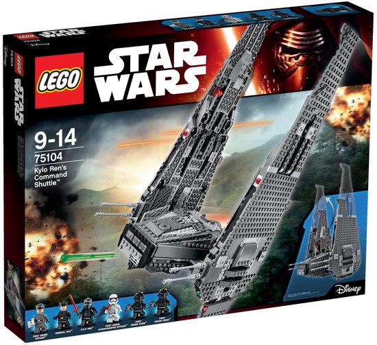 LEGO Star Wars Kylo Ren's Command Shuttle 75406