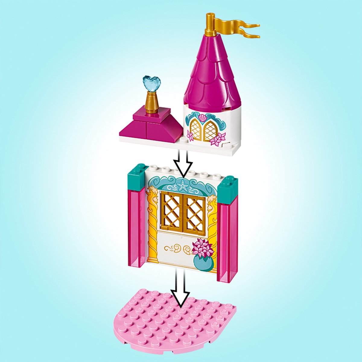 LEGO Disney Ari�ls kasteel aan de kust - 41160 — afbeelding 3