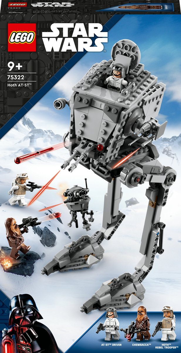 Bol.com LEGO® Star WarsTM HothTM AT-STTM 75322 bouwset; bouwspeelgoed voor kinderen vanaf 9 jaar met een bouwbare Slag om Hoth A... aanbieding