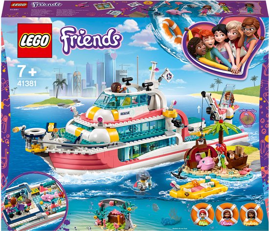 LEGO Friends Rescue Mission Boat 41381