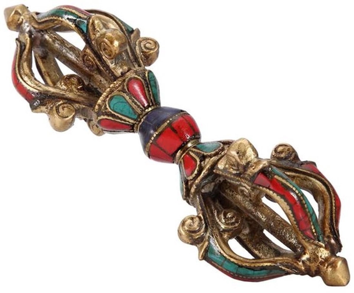 Tibetaanse Vajra Dorge - Vintage Stamper voor Boeddhistische Rituelen en Feng Shui