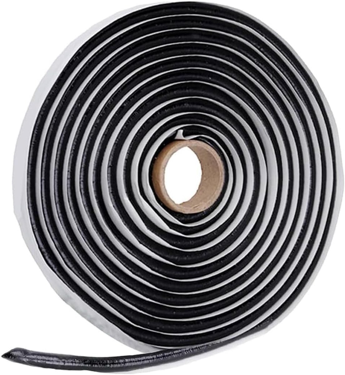 Zwart Butyl Sealing Tape van 6m x 6mm - Waterdichte Butylkoord voor Auto, Raam en Deuren - Ideaal voor Verzegelen en Isoleren