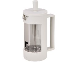 LINES French Press thee- en koffiepot 350 ml, wit