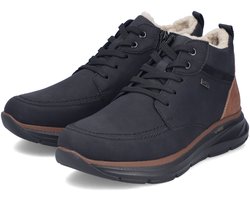 Rieker Heren B1824 00 Veterlaarzen RiekerTEX Comfortwijdte G Zwart