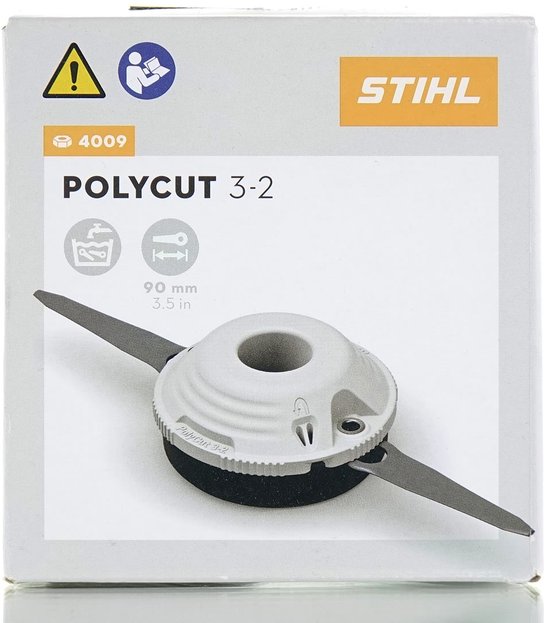 Stihl maaikop PolyCut 3-2 met 2 reservemessen — afbeelding 2
