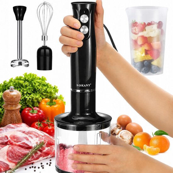 Staafmixer Set 500W Koperen Motor