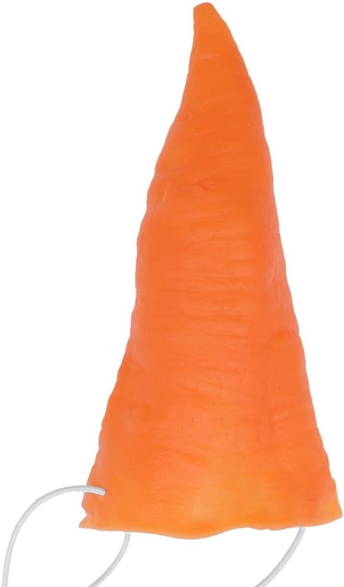 Set van 6 Wortelneus Protheses met Elastiek voor Kerstman, Oranje Neus voor Sneeuwpop Kostuums en Feestdecoratie