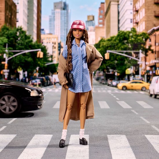Barbie Bstyle Fashion Week Ny Pop Blauw Kinderen — afbeelding 4
