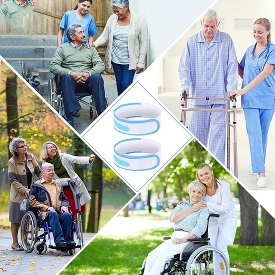 Foley Katheter Stabilizer en Steun voor Urine Drainagezak - 2 Stuks Catheter Beugels met Beenbanden voor Mannen en Vrouwen — afbeelding 3