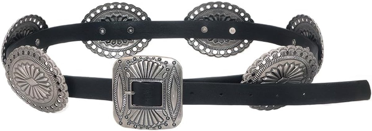 Damesriem verstelbaar - vintage-stijl - decoratieve gespen - modieus accessoire - ShopVlot