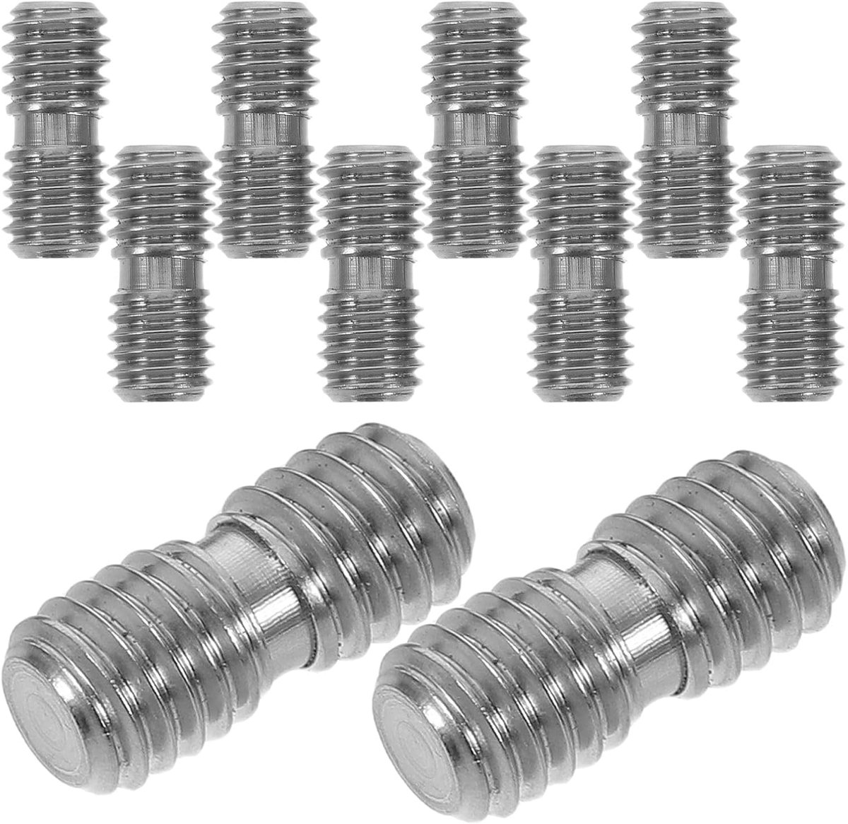 10 stuks schroeven voor reparatie van autodeuken: M8 naar 5/16 adapter metrische machineschroeven voor auto trekkerkop - reserveonderdelen voor lakschade vrije reparatieapparatuur