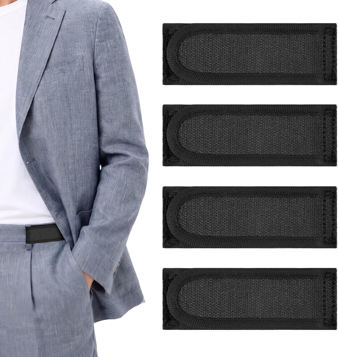 Riem zonder gesp - elastisch verstelbaar - klittenbandsluiting - comfortabel gebruik - ShopVlot