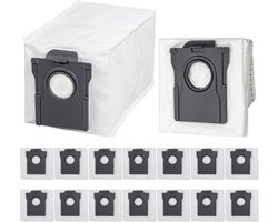 16 stuks stofzakken geschikt voor Dreame X30/X40/X50 Ultra Complete