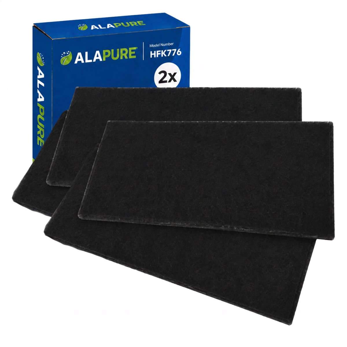 2x Koolstoffilter voor Sauter 74X5766 / AK505AE1 (2St.)