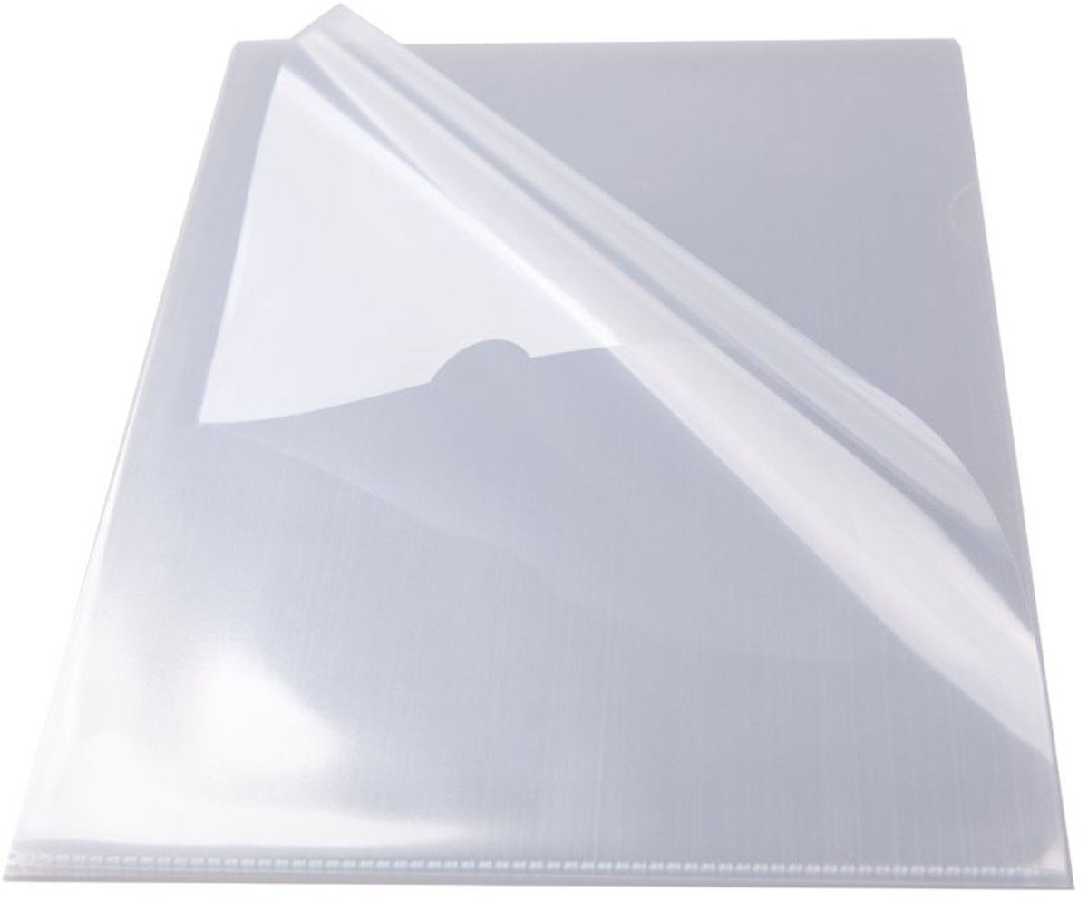 proOFFICE insteekhoezen A4, PP-folie glashelder, 0,15 mm, 10 stuks