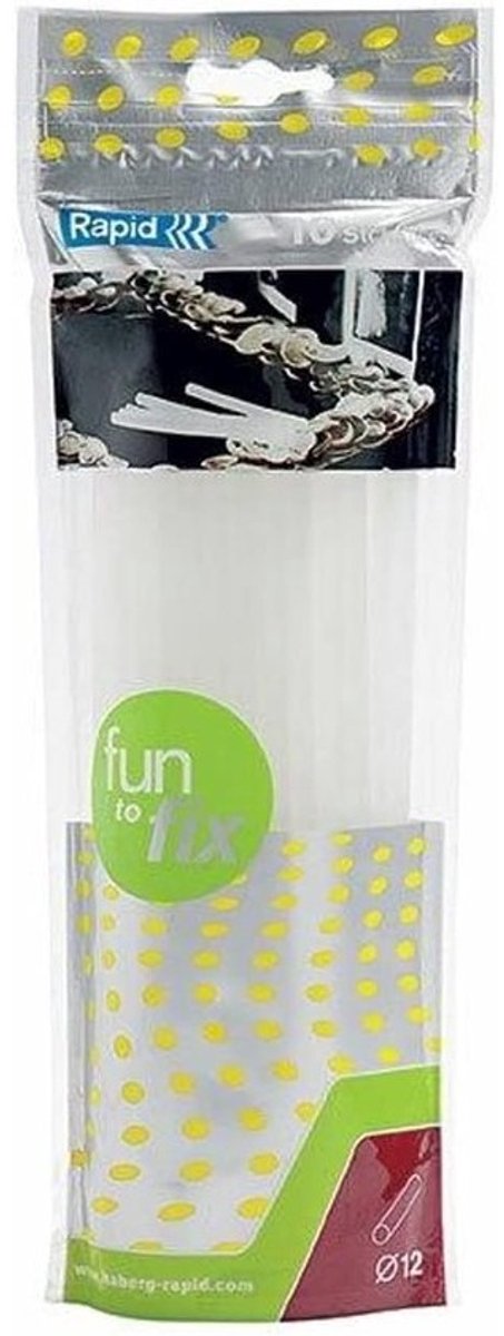 Lijmsticks Transparant - Smeltlijmstokken - Snelle reparaties - Hoge viscositeit - 12 mm diameter - Transparant