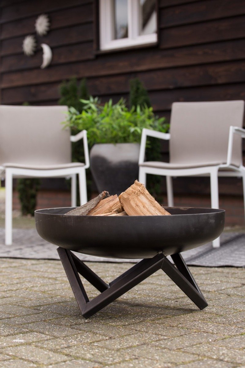 RedFire Pello Vasque à feu - Ø 60 cm - Noir