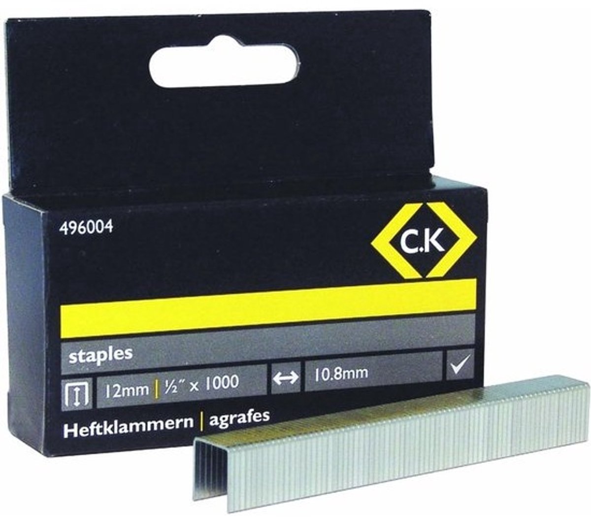 Nietjesset - Bevestigingsmateriaal - Voor zwaar werk - Roestwerend - 10.5 x 12 mm - Zilver