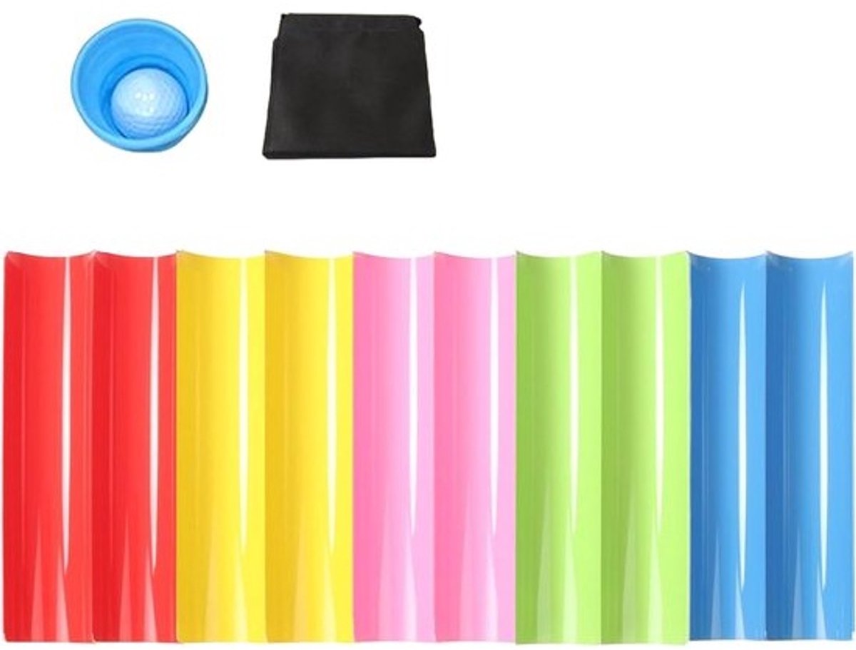 Pijplijnspel - Set voor groepsactiviteit - Oefeningen voor teamontwikkeling - Draagbaar en interactief - 35 x 8 x 7 cm