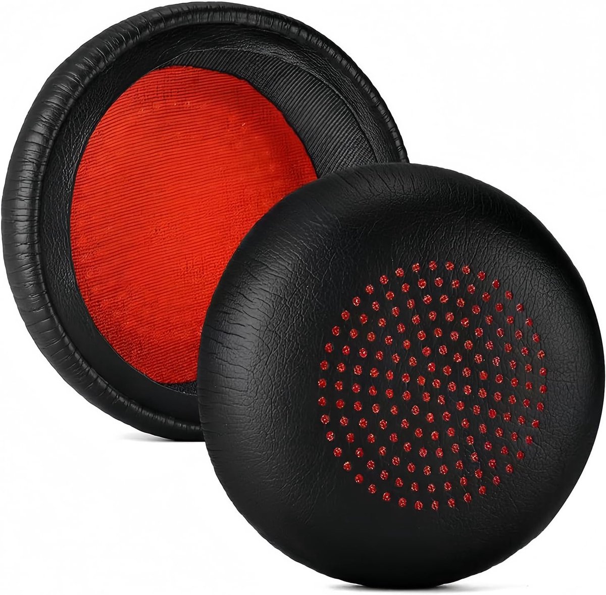 Replacement Ear Pads Compatible with Plantronics Voyager Focus UC B825 Binaural, Voyager Focus 2 UC, Poly Blackwire - ShopVlot