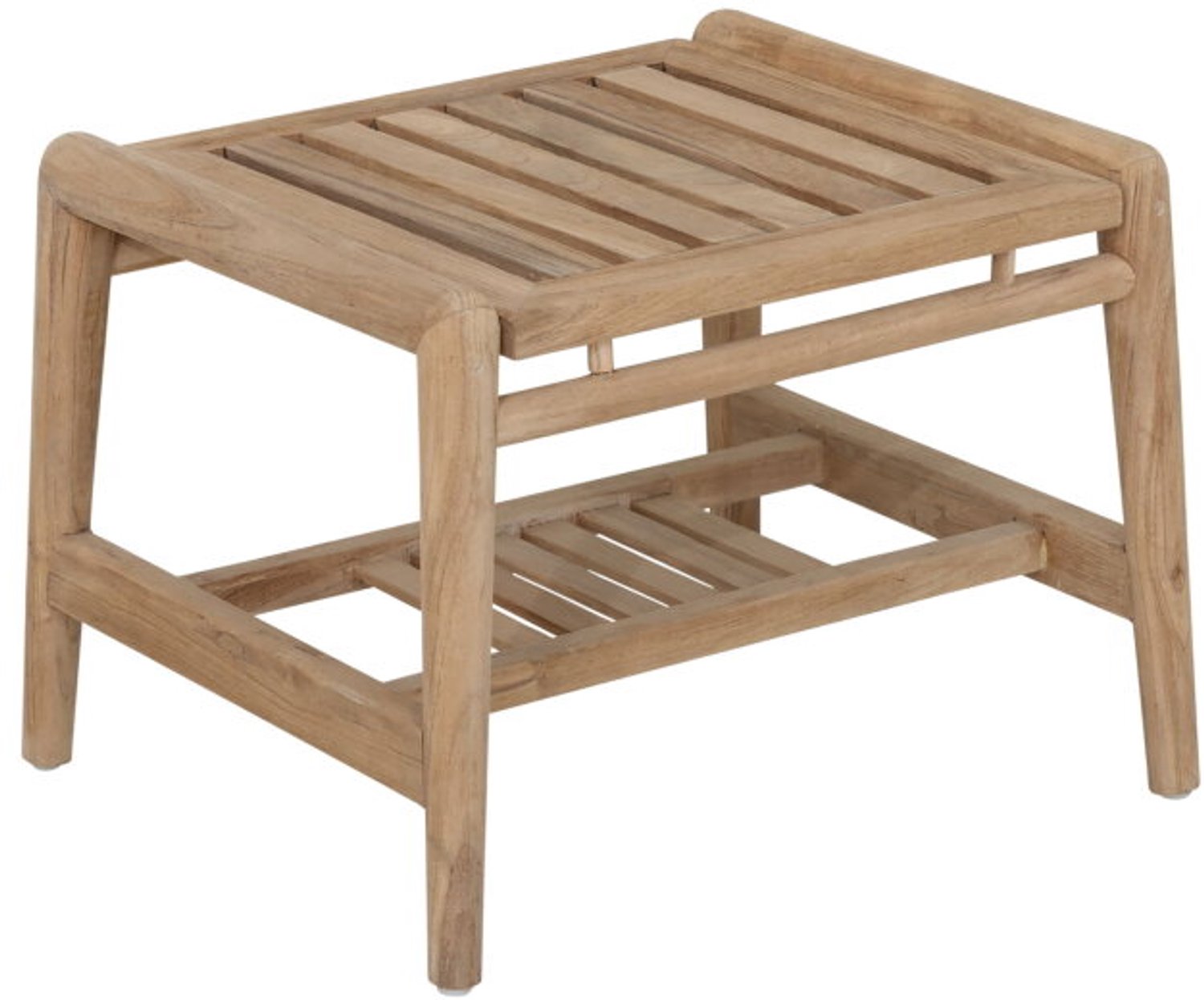 Must Living Ray salontafel teakhout - 43 × 58 × 50 cm - geschikt voor buiten Naturel
