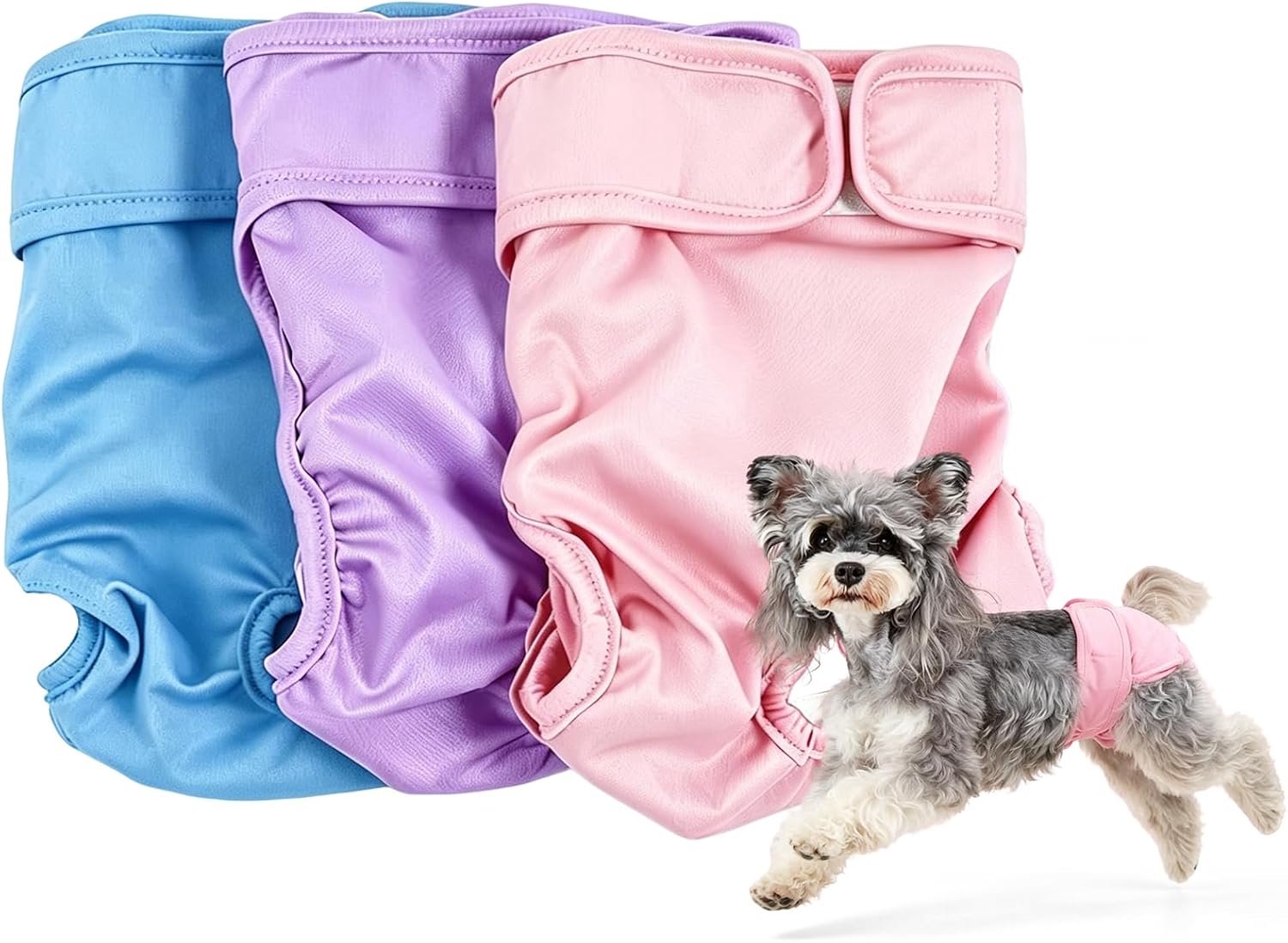 Luiers (Roze/Blauw/Paars, L)