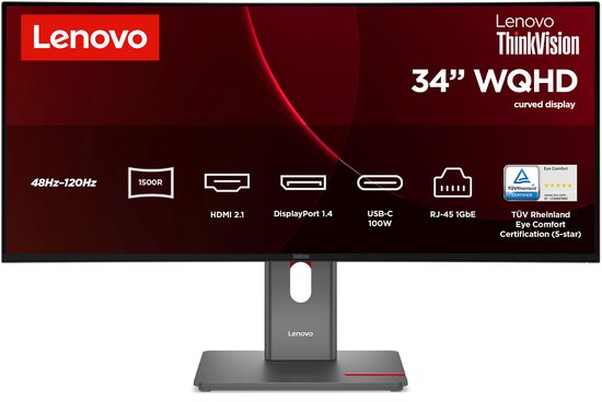 Lenovo ThinkVision T34WD-40 34″
