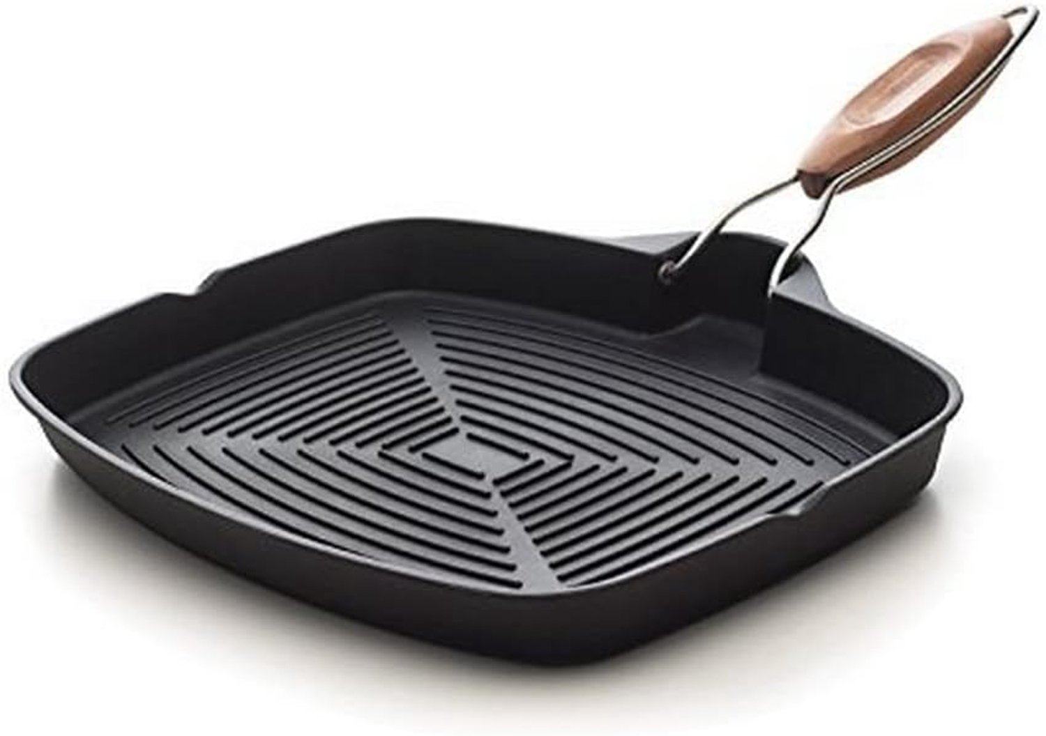 Excelsa Grigliosa Grillpan 35x25 cm Anti-aanbak Aluminium