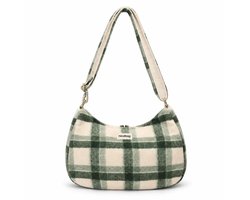 Hindbag handtas Rosa tartan groen