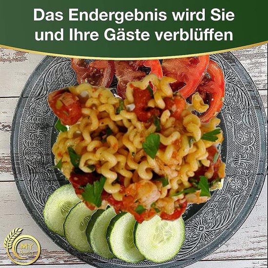 Fusilli Rolli Pasta Disc voor Zelfgemaakte Pasta — afbeelding 2