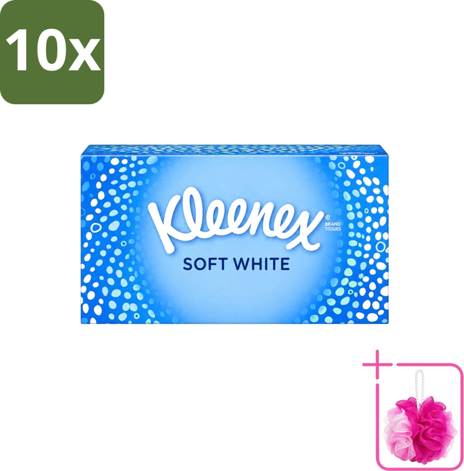 10 x Kleenex - Tissues - Soft White - 70 Tissues - Bulkverpakking - Kleenex Tissues - Douchemop - Tissue