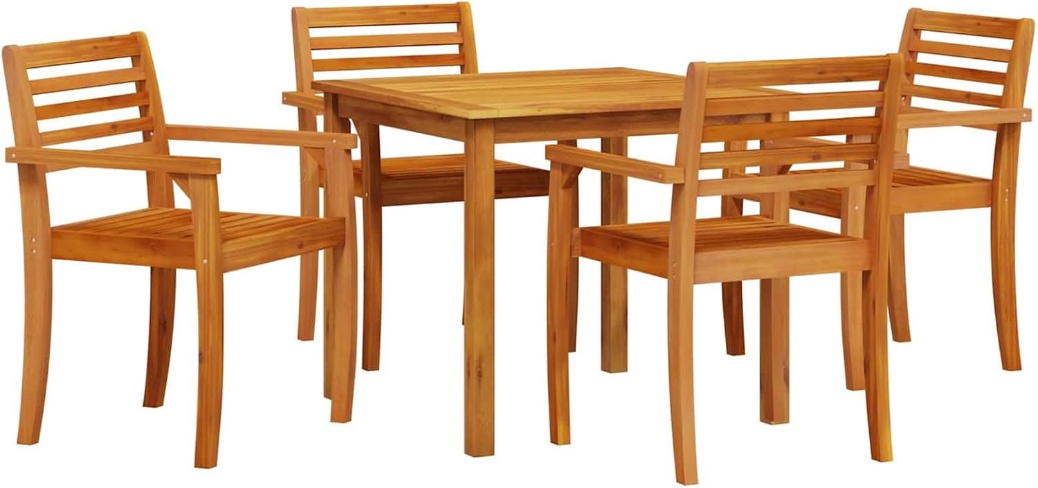 Acaciahout Rustiek buitenleven 85 cm 44.7 cm Bruin