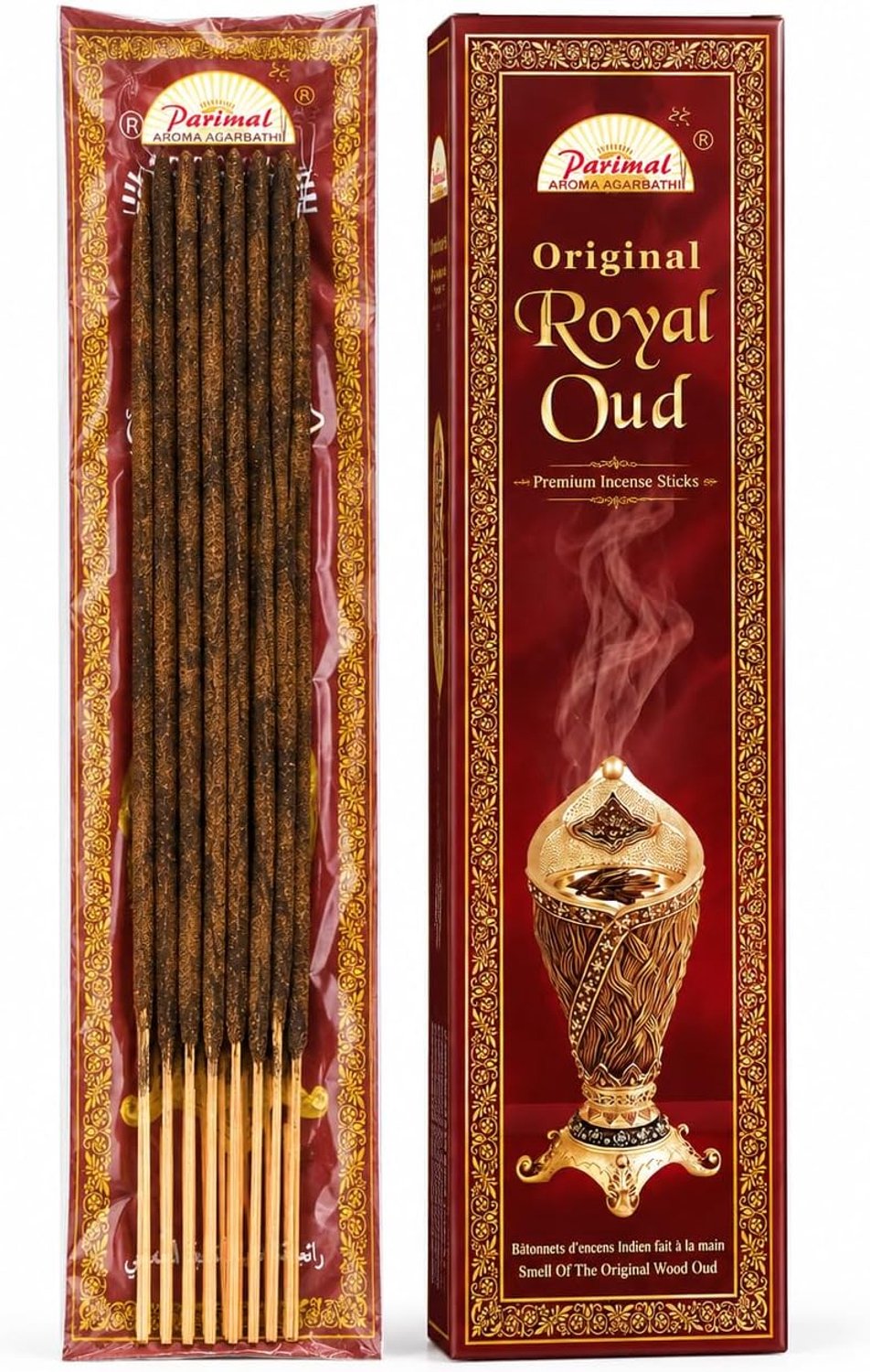 Incense sticks - handgemaakt - agarhout - ontspannende geur - Homevero