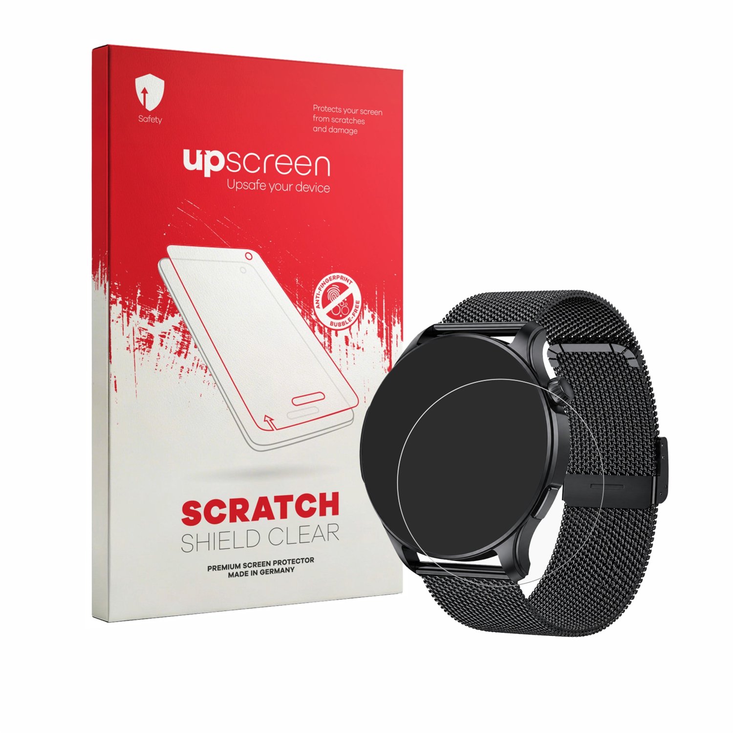 upscreen - Screenprotector voor zhizhi S67 1.43" - Folie Beschermfolie transparant