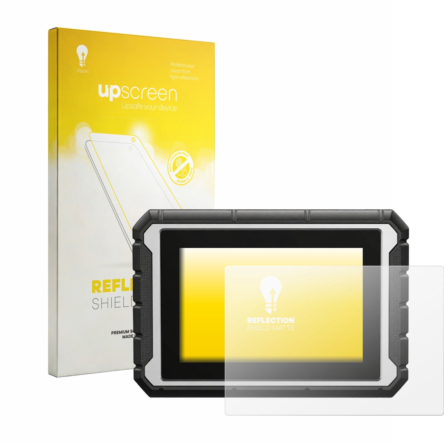 upscreen - Screenprotector voor Topdon ArtiDiag 900 BT - Folie Beschermfolie anti glare matte